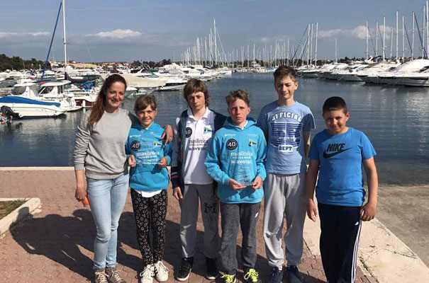 Mittel Europa Opti Race. Manola Miletić prva u konkurenciji djevojčica U12!