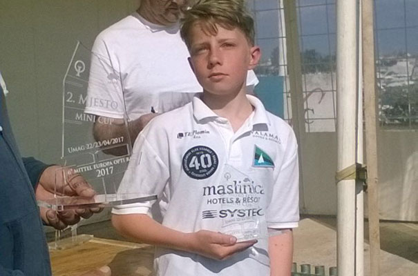 Mittel Europa Opti Race. Manola Miletić prva u konkurenciji djevojčica U12!