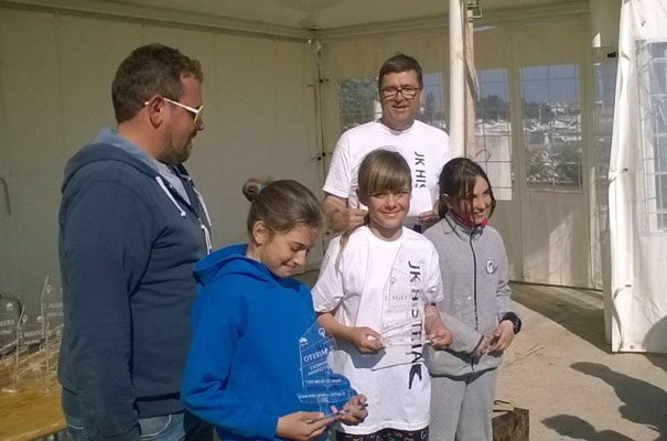 Mittel Europa Opti Race. Manola Miletić prva u konkurenciji djevojčica U12!